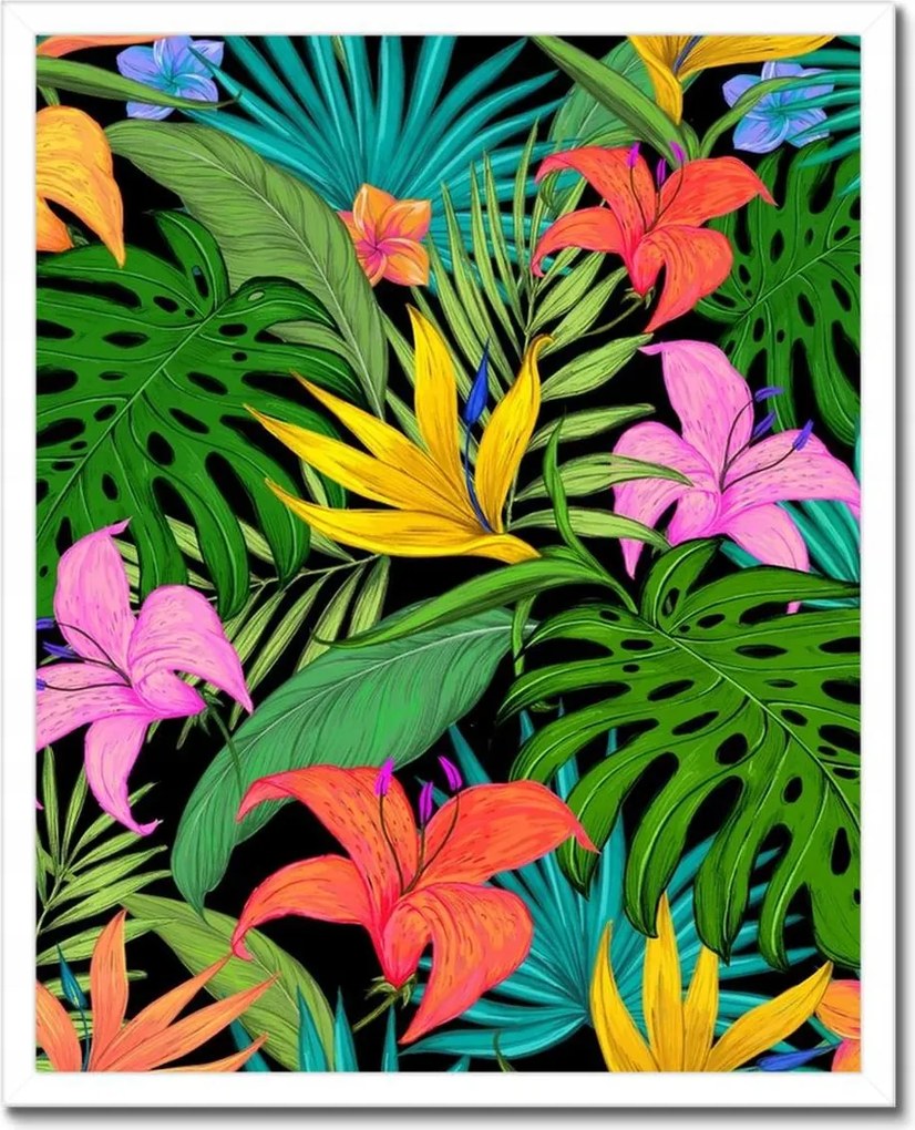 Poszterek keretben 40x50 Levelek Monstery Levelek