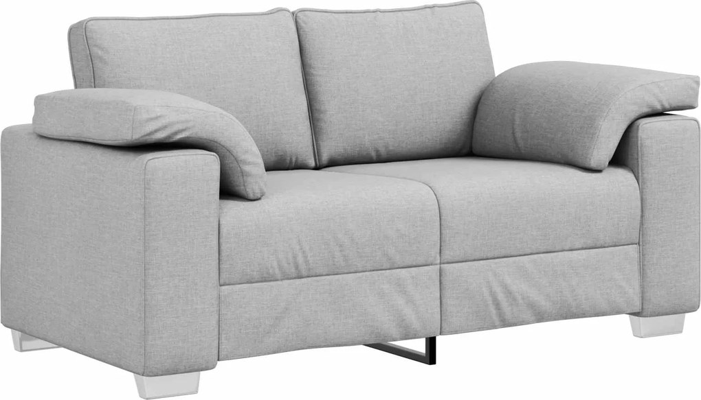 vidaXL Kanapé Felhőszürke 160 x 80 x 82 cm szövet