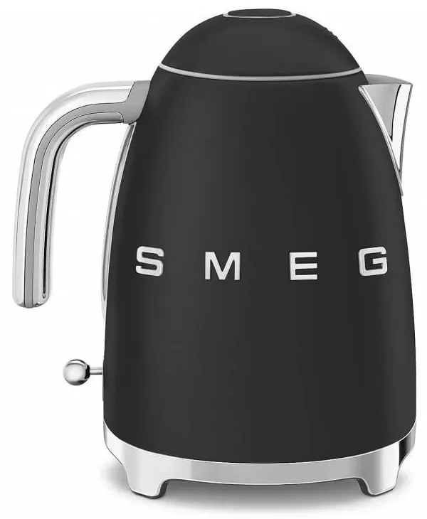 50's Retro Style fekete vízforraló - SMEG
