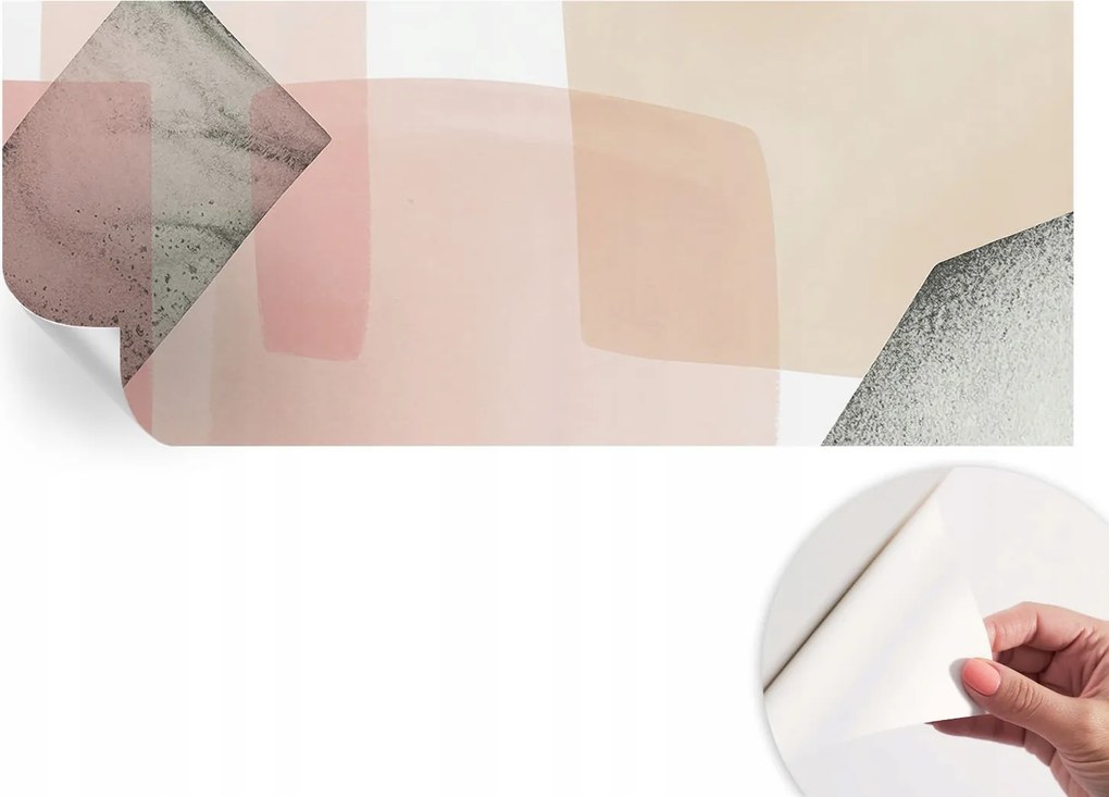 Mosható öntapadós fotótapéta étkezőbe Finom figurák 250x104 cm