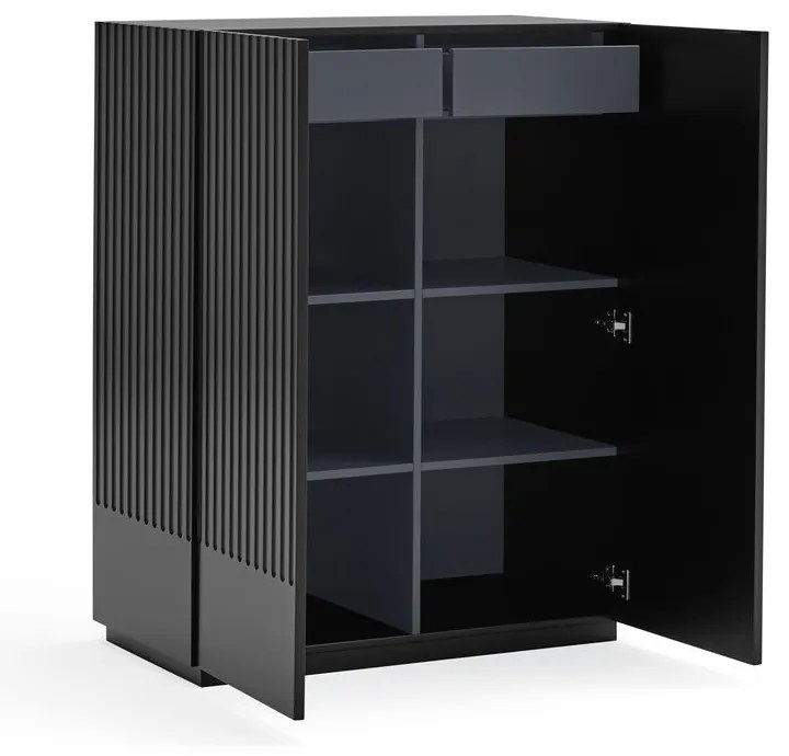 Doric fekete komód - Teulat