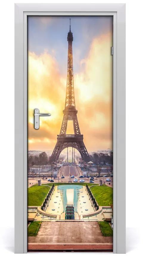 Ajtóposzter Eiffel-torony 85x205 cm
