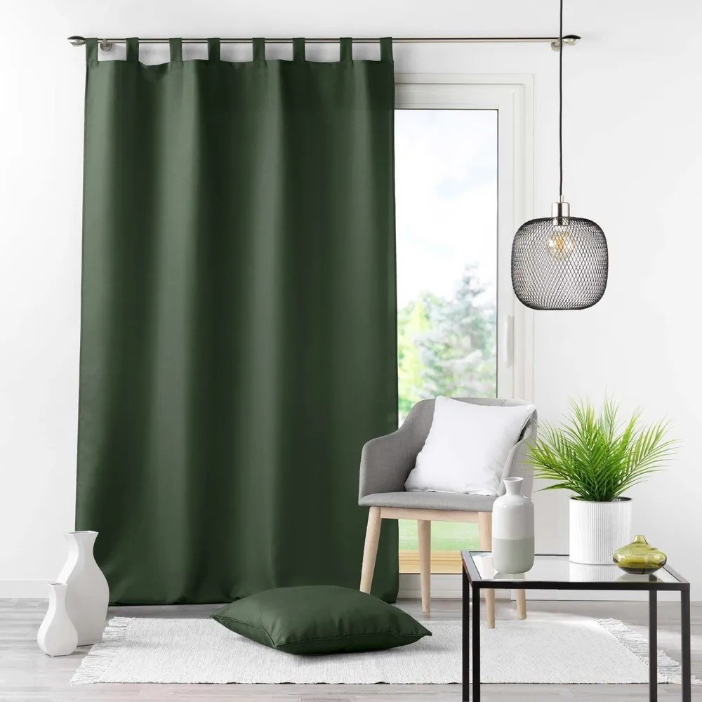 Khaki függöny 140x260 cm Essentiel – douceur d'intérieur
