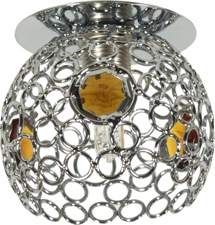 Borostyánszínű mennyezeti lámpatest SK-74 G9 Candellux