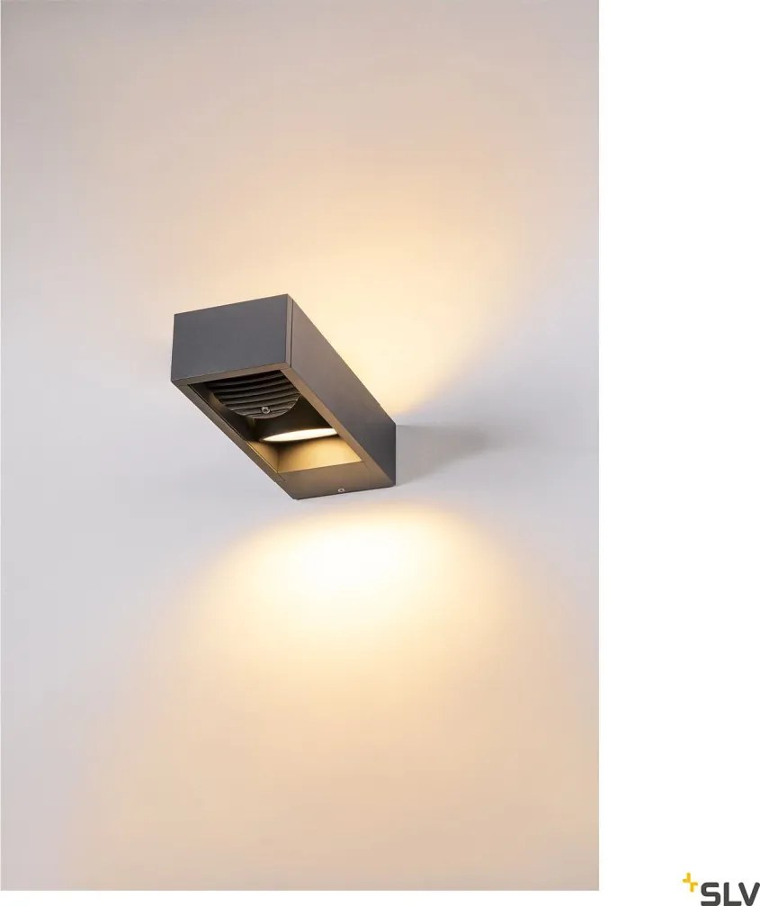 SLV 1004748 ESKINA Modern Kültéri Fali Lámpa Antracit LED IP65