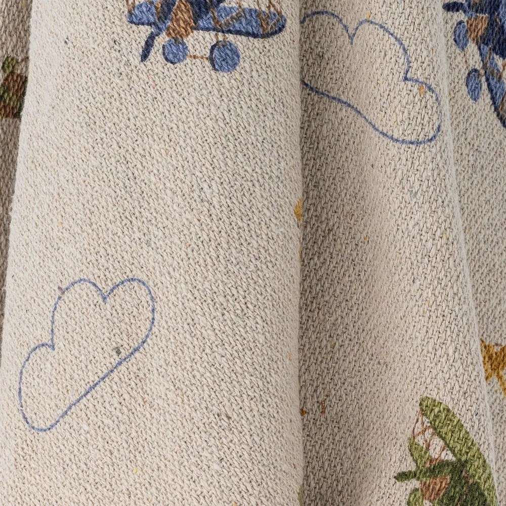 Krémszínű gyerek takaró 130x160 cm Plane – Bloomingville Mini