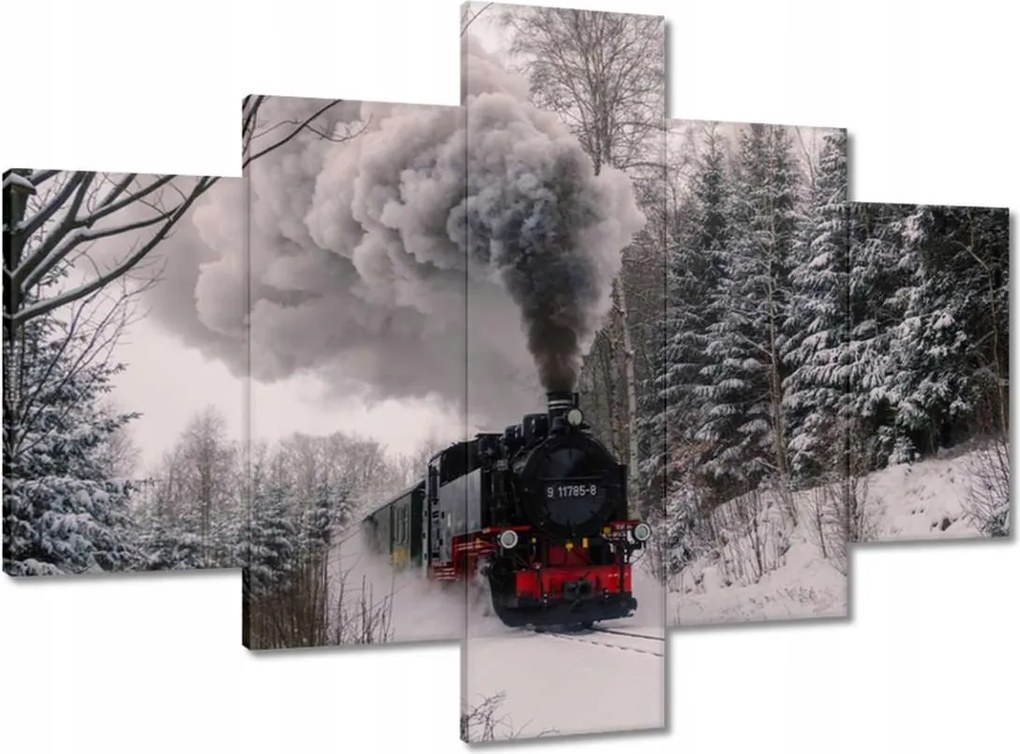 Festmények 100x70 Mozdony