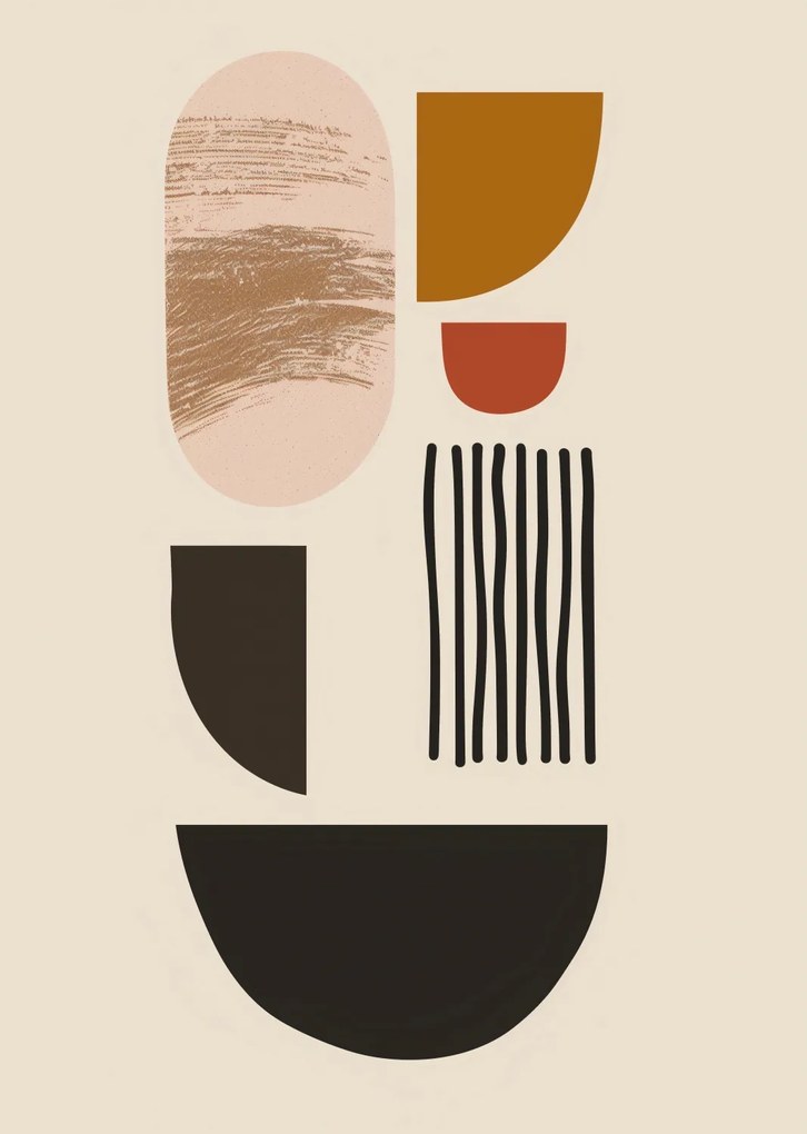 Poszter 64x90cm Textúra és pasztell