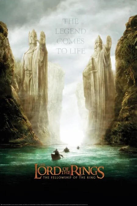 Plakát The Lord of the Rings  - Argonath