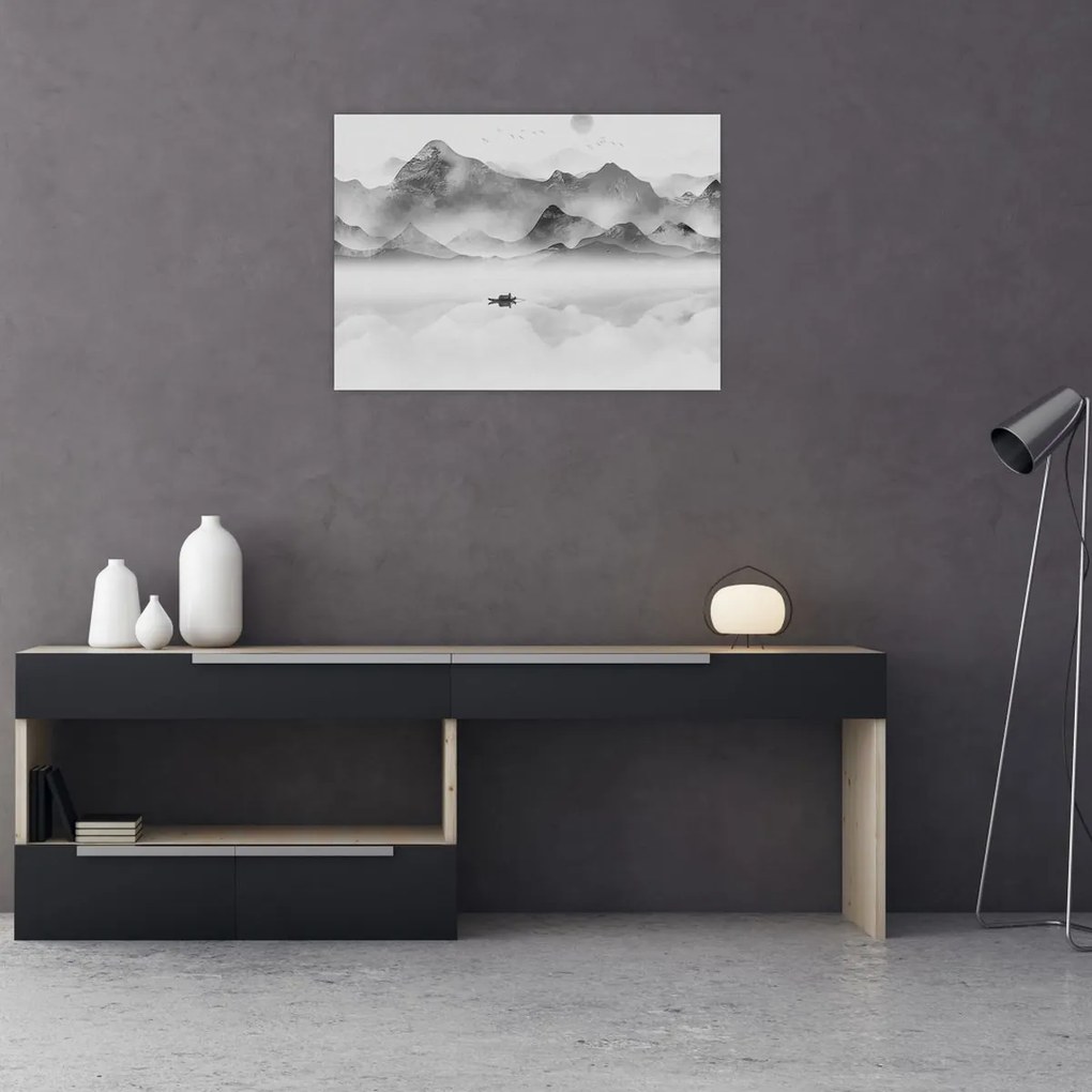Kép - Japán tó (70x50 cm)