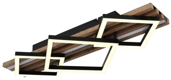 Globo 67344D2 - OBRIEN LED mennyezeti lámpa 32W, 230V, 3000K, 31x61cm