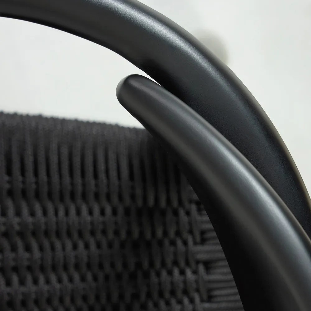 Glynis fekete eukaliptuszfa kerti szék - Kave Home