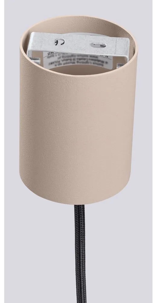 Szürkésbarna függőlámpa üveg búrával ø 12 cm Orbital – Sollux