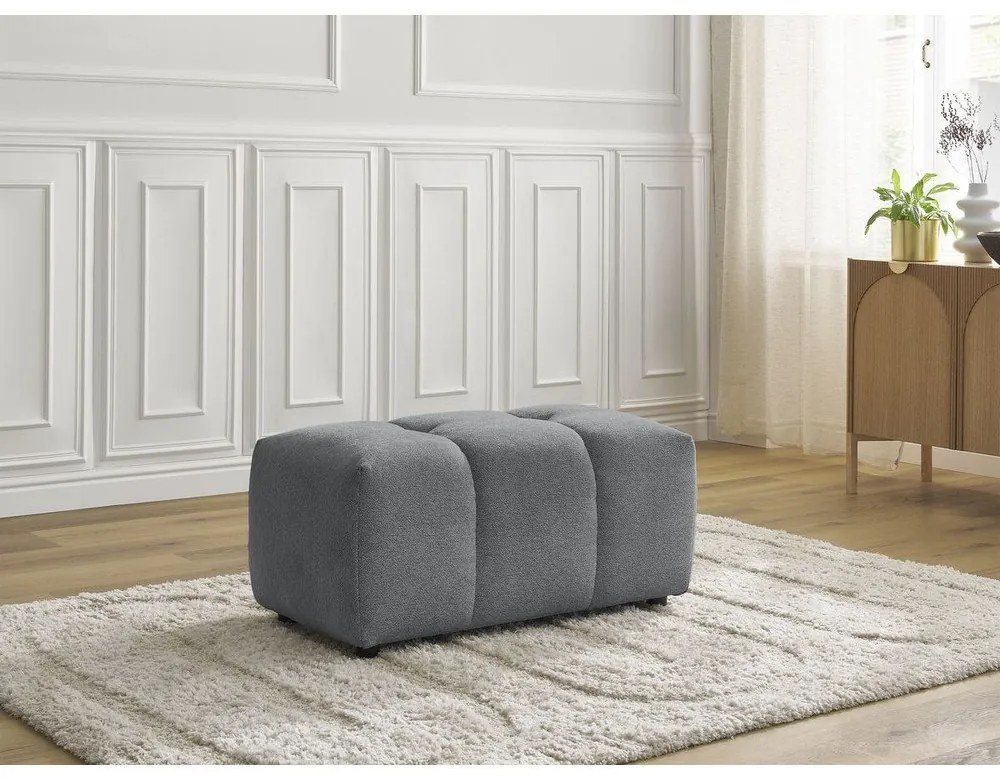 Szürke zsenília lábtartó Roxelane – Bobochic Paris