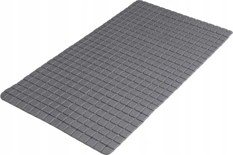 Csúszásgátló fürdőszobaszőnyeg 69x39cm sötétszürke