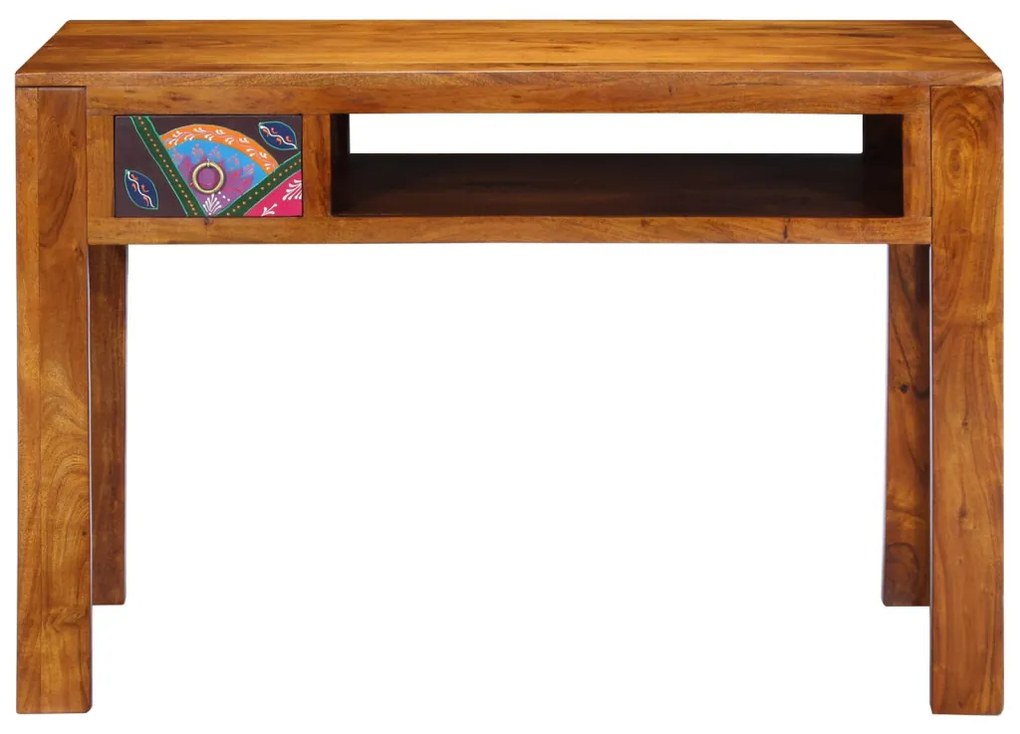 Íróasztal 110x50x73 cm Tömör Akác