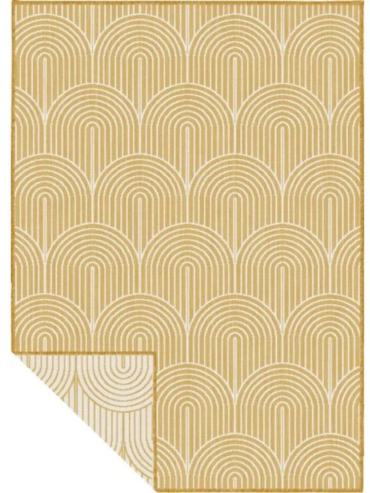Okkersárga kültéri szőnyeg 80x150 cm Pangli Ochre – Hanse Home