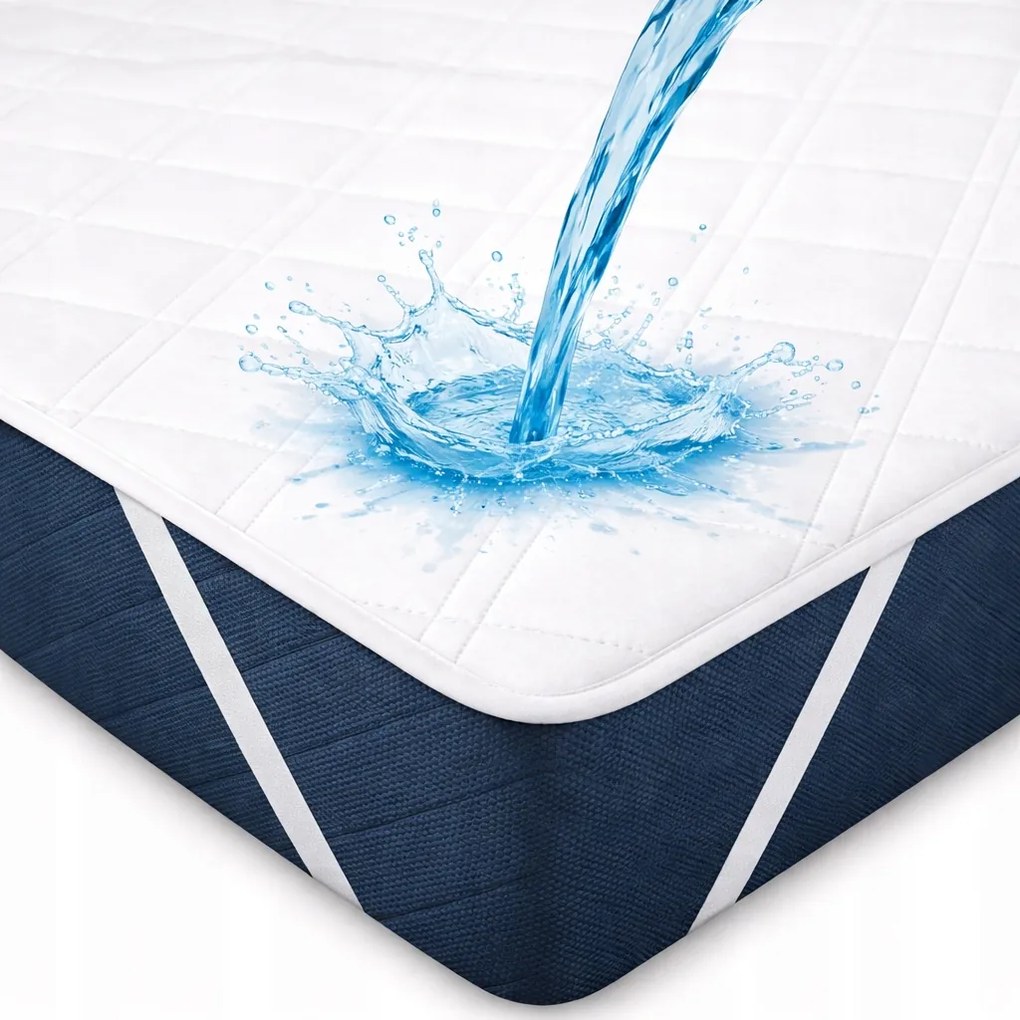 Matracvédő 120X200cm Vízálló Antiallergén Steppelt Pl