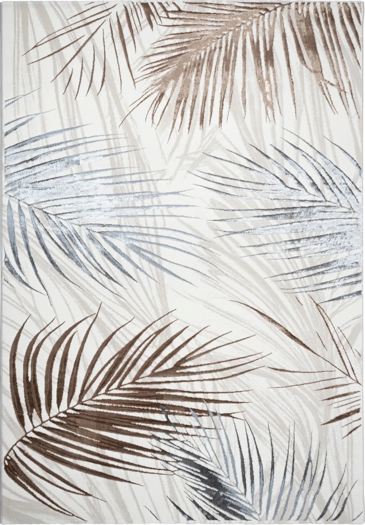 Nappali Szőnyeg Bézs Modern Nagy 200x290cm Elegáns Csillogó Soft