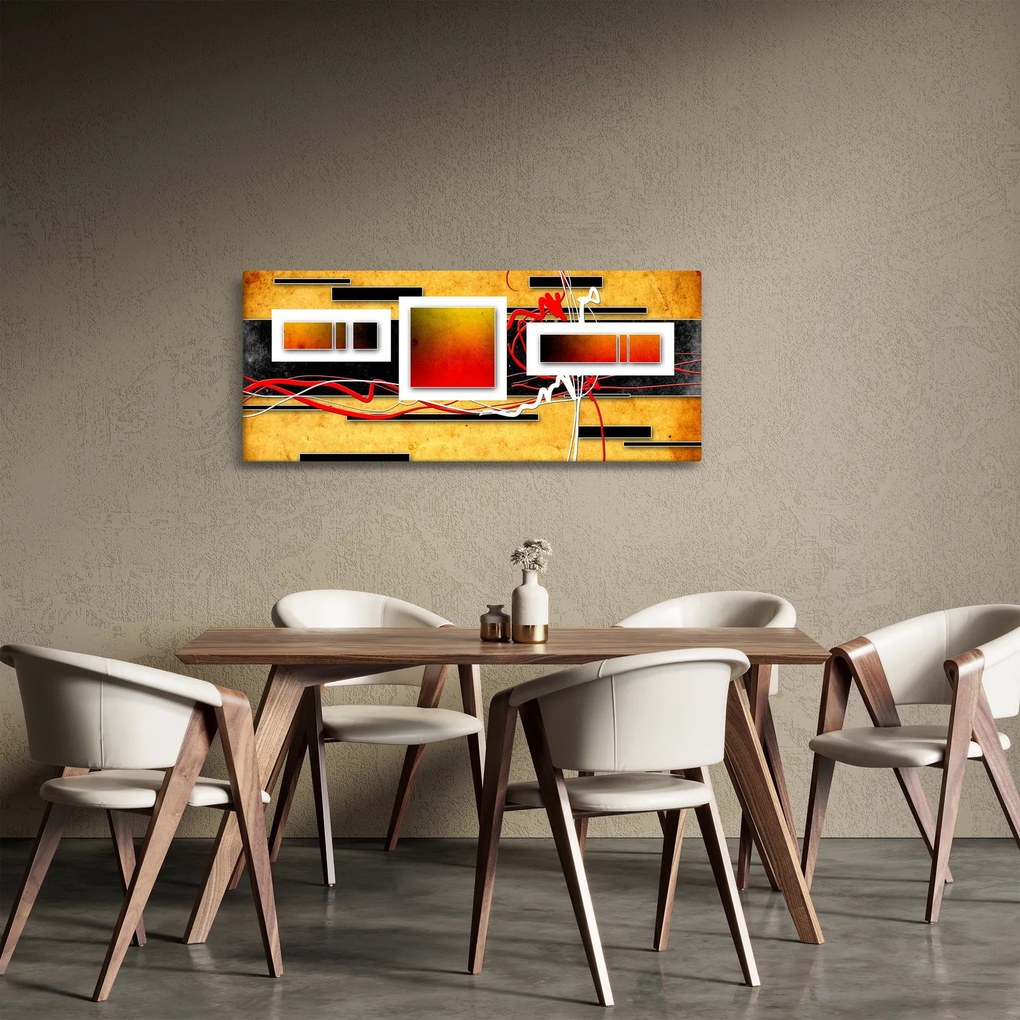 Kép - Absztrakció (120x50 cm)