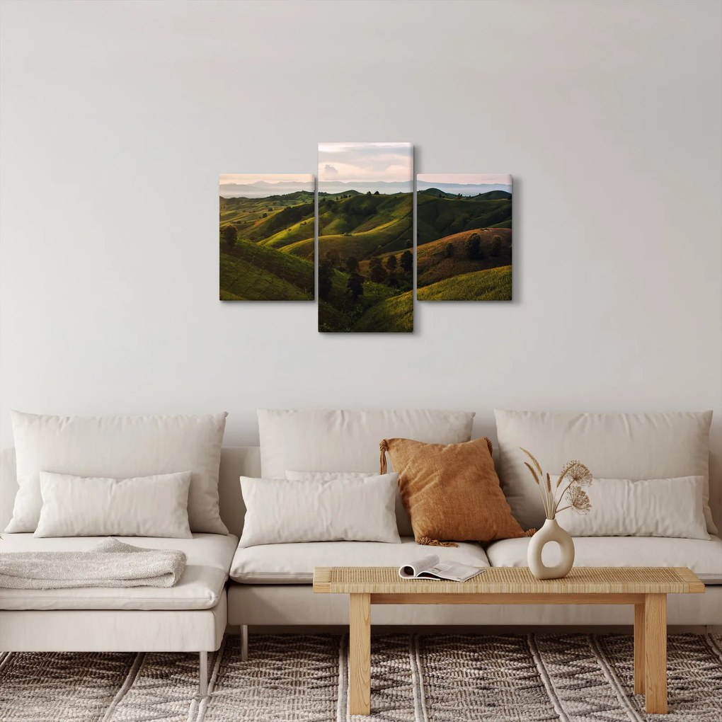 Kép - Kilátás a thai hegyekre (90x60 cm)