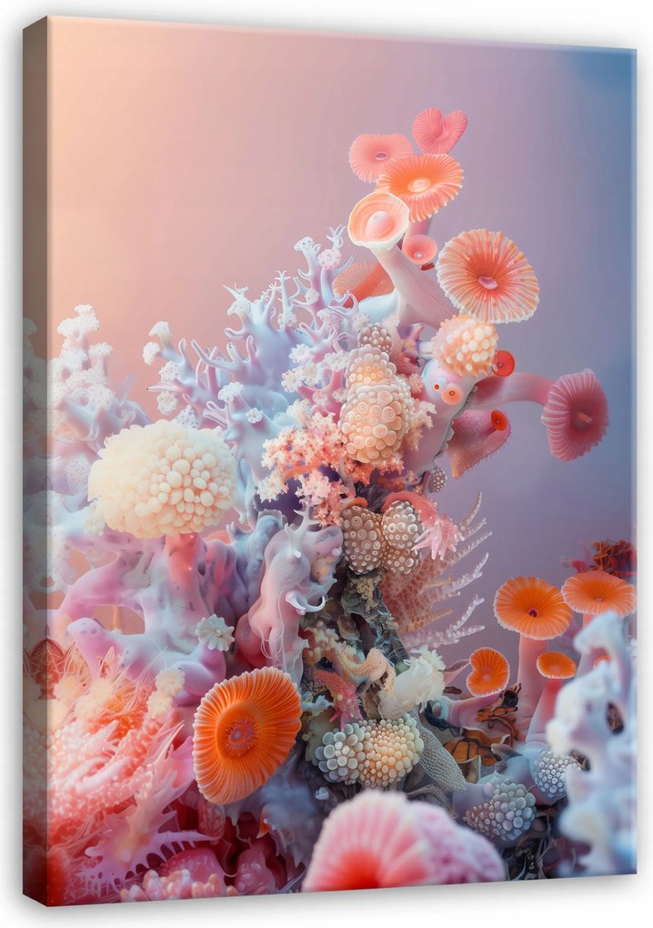 Vászonkép Korallzátony Óceán Tenger Nappali Hálószoba Vászon Fal 120x80