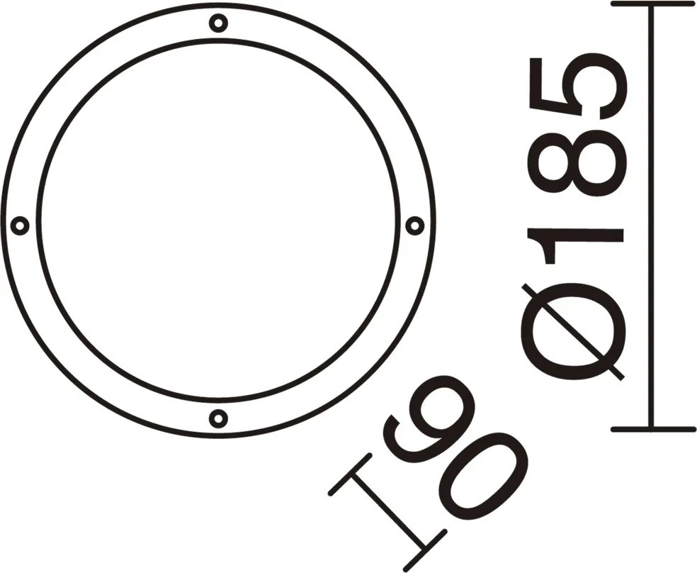 NOVOLUX 107B-G05X1A-01 FAR Modern Kültéri Mennyezeti Lámpa Fehér E27 IP44