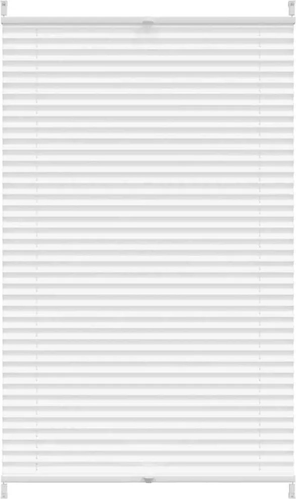 vidaXL Plisse Roló 80 x 100 cm Fehér Redős Roló