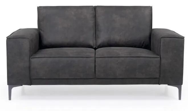 Copenhagen sötétszürke műbőr kanapé, 164 cm - Scandic
