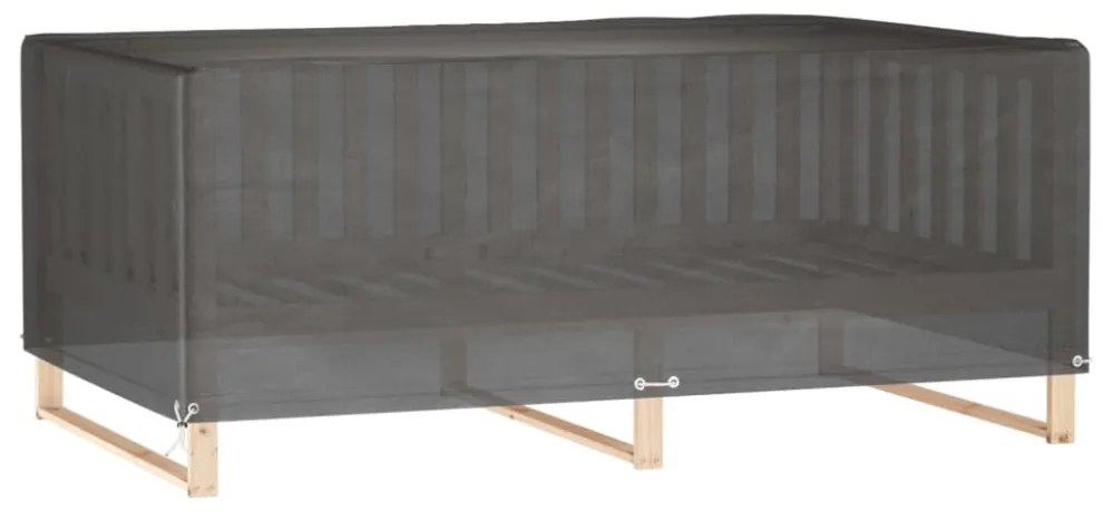 téglalap alakú kerti bútorhuzat 12 fűzőlyukkal 227x152x65 cm