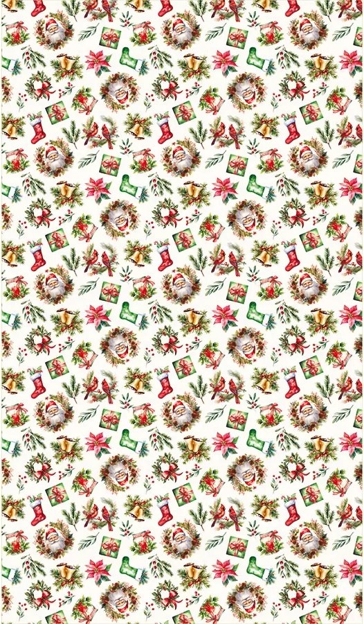 Abrosz karácsonyi 140x240 Karácsonyi mix piros PBN277/KSP/C03/140240/1