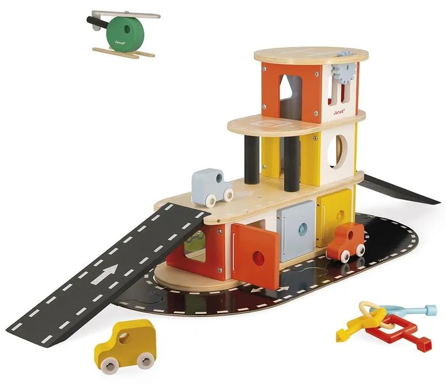 Janod - Fa garázs BOLID