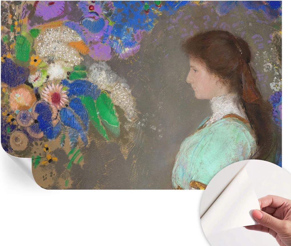 Dekoratív öntapadós fotótapéta Hálószobába Romantikus jelenet 104x70