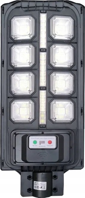 Napelemes lámpa Távirányító Alkonyat mozgásérzékelő 900W Extra Erős