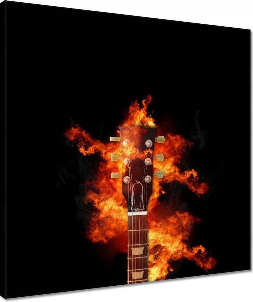 Vászonkép 50x50 Lángoló griff