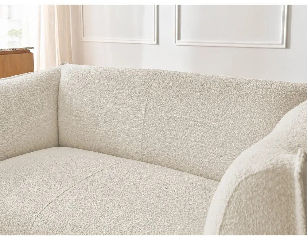 Bézs buklé kanapé 170 cm Giorgia – Bobochic Paris