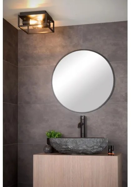 Lucide 27100/02/30 - Fürdőszobai mennyezeti lámpa CARLYN 2xE14/6W/230V IP54