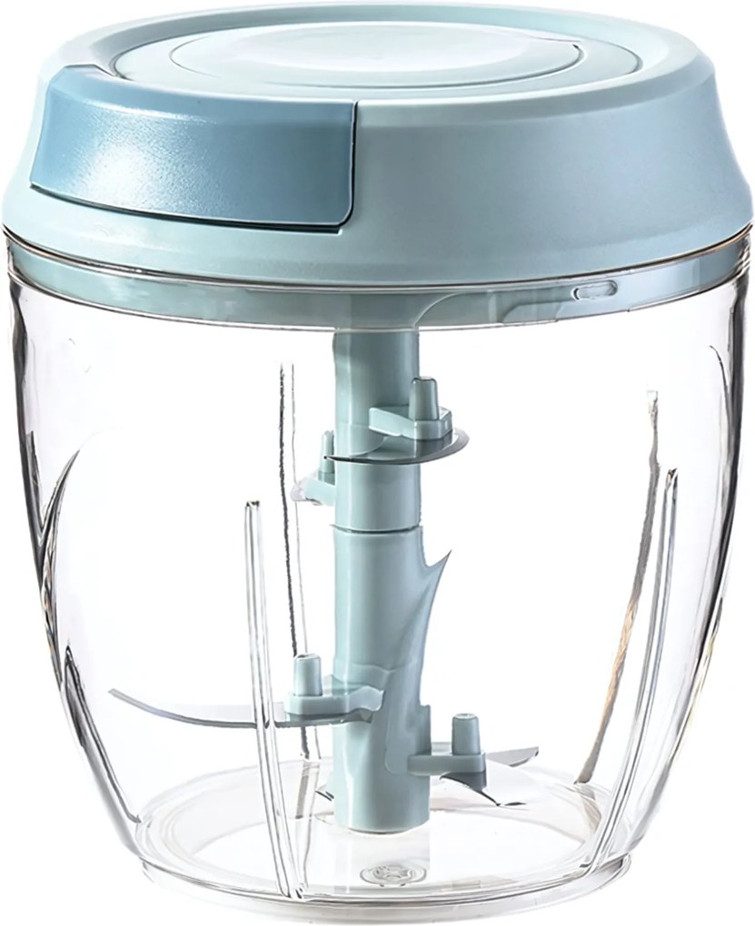 Kézi Aprító Élelmiszer Szeletelő – Nagy Aprító Kék 1000ML