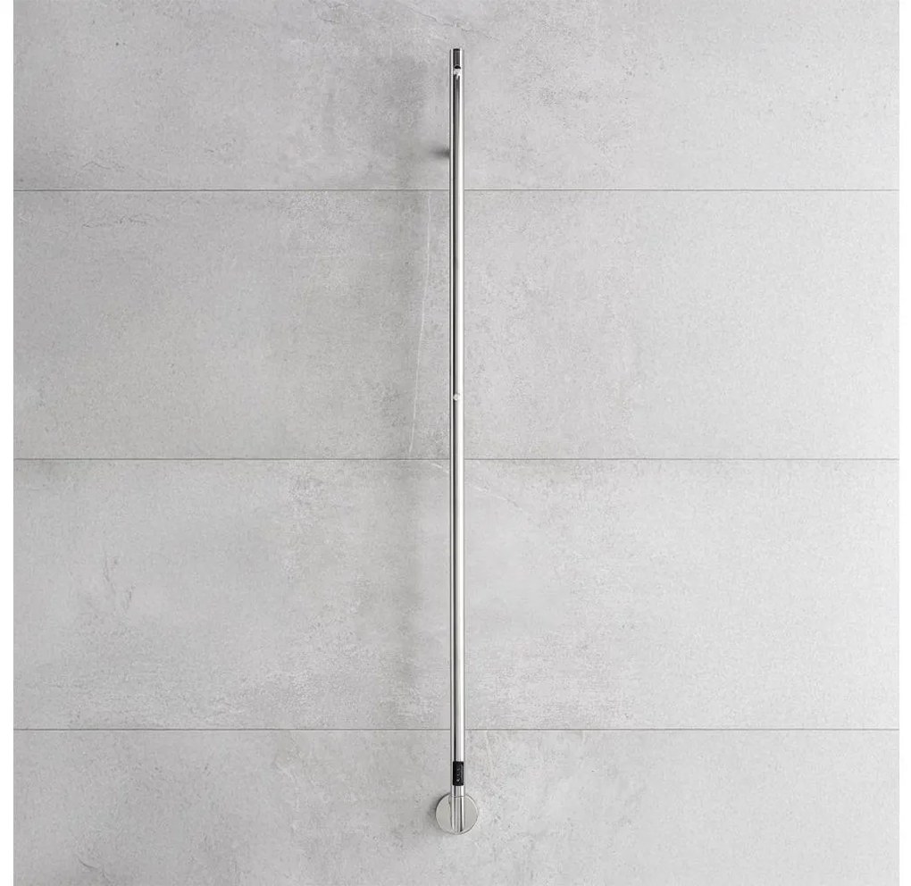 P.M.H. OL1SS -Elektromos törölközőszárító OLE 24W/230V 170 cm IP44 polírozott rozsdamentes acél