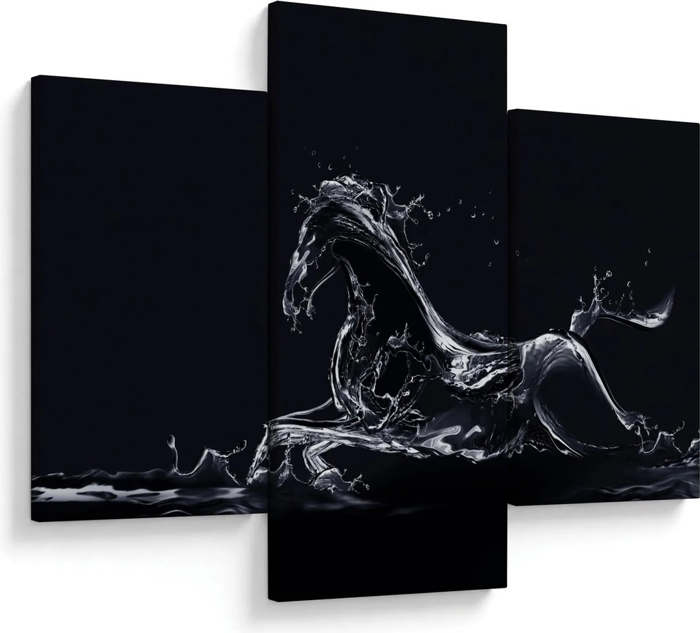 Kép - Ló és a víz (90x60 cm)