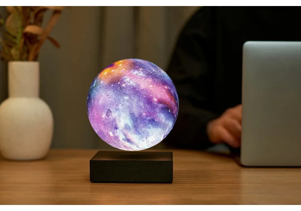 Fekete konnektorhoz csatlakoztatható fénydekoráció ø 12 cm Galaxy – Gingko