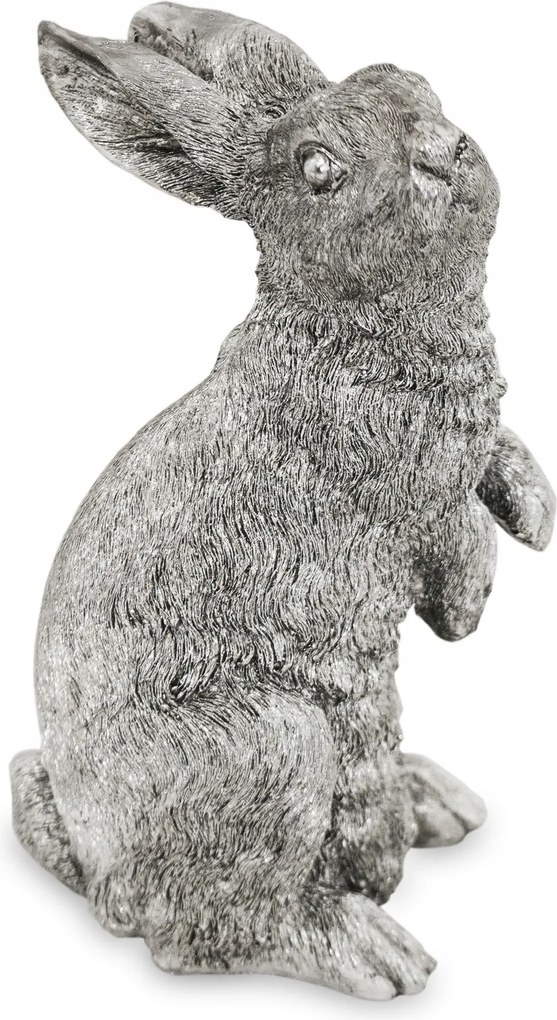 Gyönyörű nyuszi ezüst nyuszi H20 Húsvét