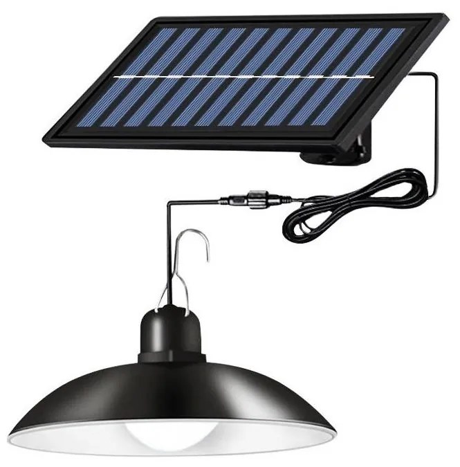 Illumaxx LED Dimmelhető napelemes csillár zsinóron LED/1,8W/3,7V IP44 6500K 800 mAh + távirányító OS0039