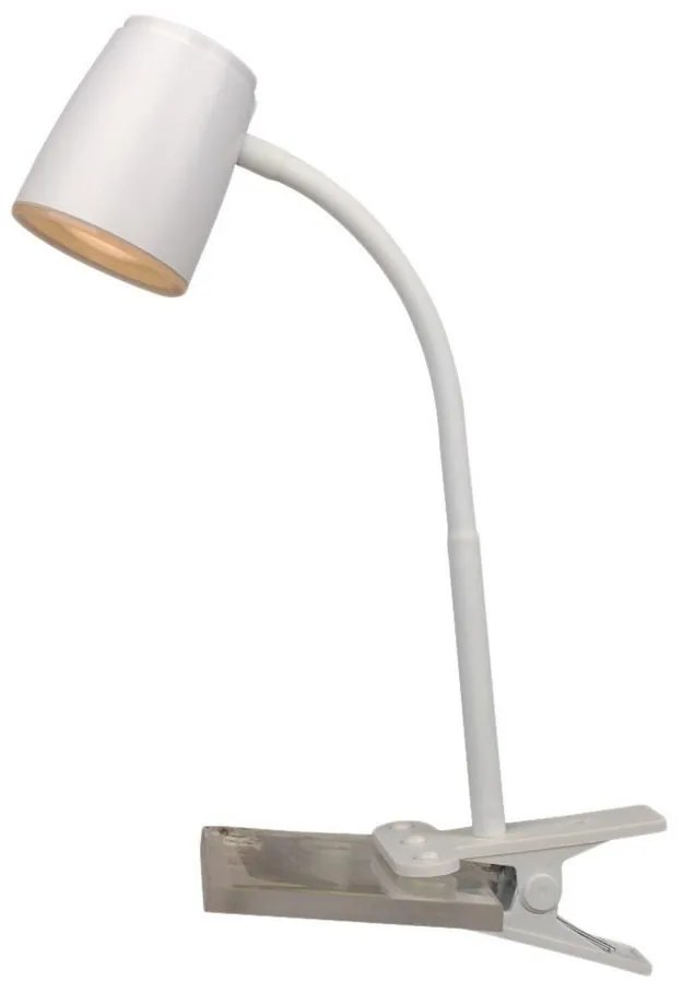 Top Light Mia KL B - LED csipeszes lámpa LED/4,5W/230V fehér