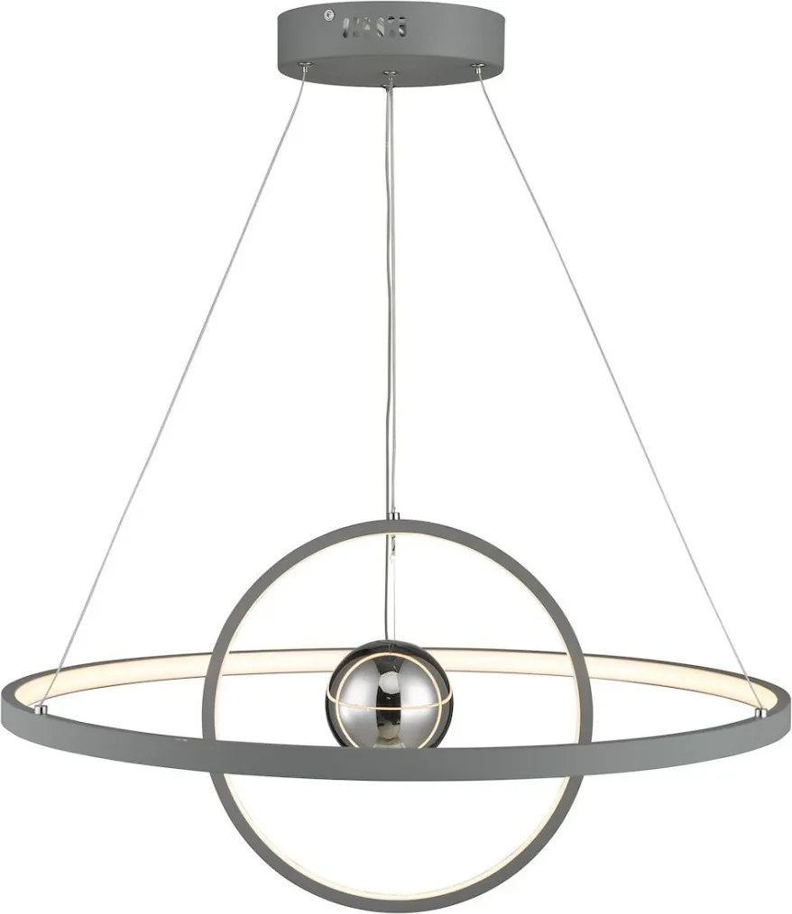 Dar Lighting MERCURY MER8839 Függőlámpa 1x58W/LED 2800K 2192LM