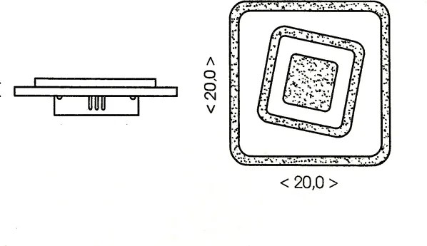 Brilagi - MODERN MINI LED mennyezeti lámpa/32W/230V 3000/4000/6000K