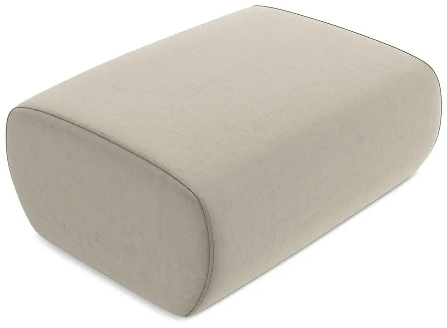 Bézs bársony lábtartó Kapua – Makamii