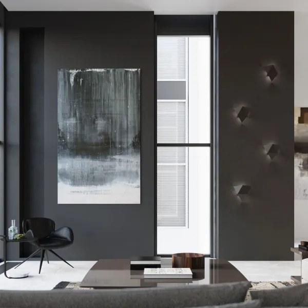 Fali lámpa SOLIDO 2xG9/40W/230V fekete