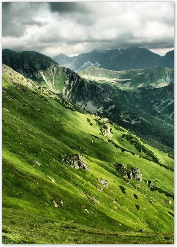 Poszterek A4 Pion Tátra Lengyel hegyek Kilátás