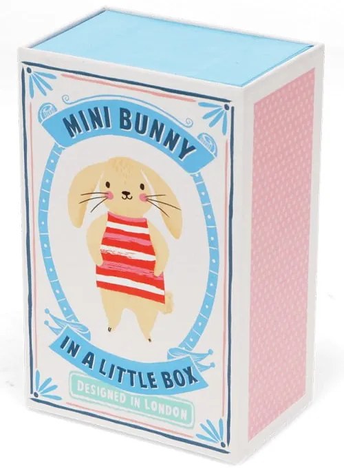 Plüssjáték Mini Bunny in a Little Box – Rex London